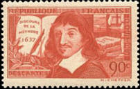 Effigie de René Descartes dit "Cartésius" (1596-1650)