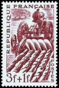 Métiers 1949 - Représentation d’un agriculteur 