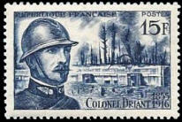 40èm anniversaire de la mort du colonel Emile A-C Driant (1855-1916) à Verdun 
