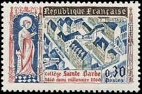  5ème centenaire du collège Saint-Barbe (1460-1960), à Paris