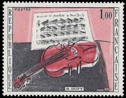 Le violon rouge de Raoul Dufy 