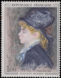 Modèle d'Auguste Renoir (1841-1919)