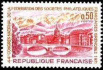 44ème congrès natinal des sociétés philatéliques françaises à Grenoble 
