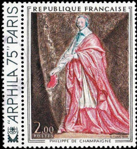 Cardinal de Richelieu tableau de Philippe de Champaigne (1602-1674) 