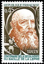 Centenaire de la découverte du bacile de la lèpre par Hansen (1841-1912) 