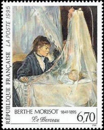Le berceau : oeuvre de Berthe Morisot (1841-1895) 