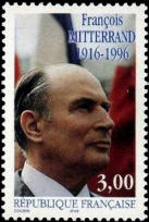 1er anniversaire de la mort du Président François Mitterrand (1916-1996) 