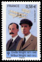 Orville Wright (1871-1948) et Wilbur Wright (1867-1912)