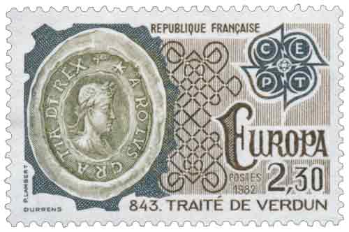 Traité de Verdun en 843