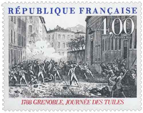 1988 GRENOBLE, JOURNÉE DES TUILES 1788